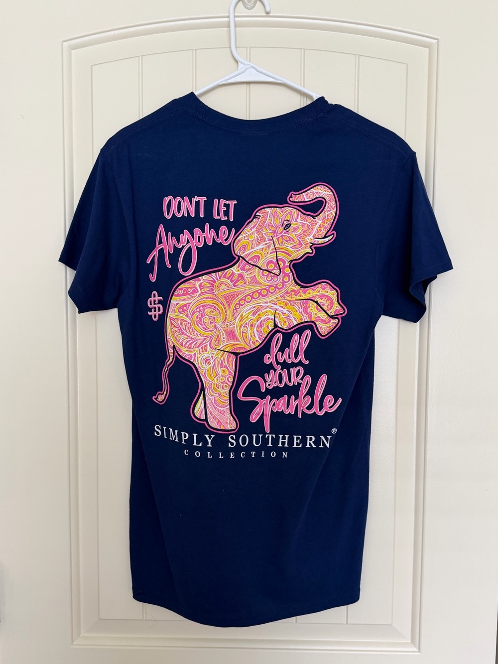 Simply Southern Navy Tee- NEW Size-Small